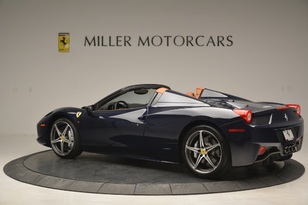 Used 2014 Ferrari 458 Spider for sale Sold at Bentley Greenwich in Greenwich CT 06830 4