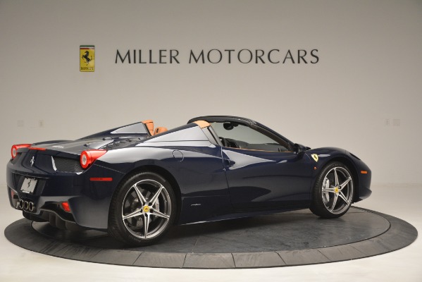 Used 2014 Ferrari 458 Spider for sale Sold at Bentley Greenwich in Greenwich CT 06830 8