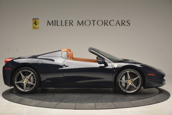 Used 2014 Ferrari 458 Spider for sale Sold at Bentley Greenwich in Greenwich CT 06830 9