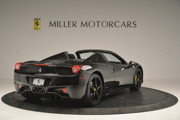 Used 2013 Ferrari 458 Spider for sale Sold at Bentley Greenwich in Greenwich CT 06830 7