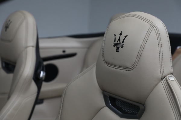 Used 2019 Maserati GranTurismo Sport Convertible for sale Sold at Bentley Greenwich in Greenwich CT 06830 25