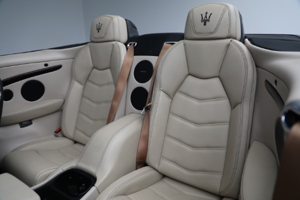 Used 2019 Maserati GranTurismo Sport Convertible for sale Sold at Bentley Greenwich in Greenwich CT 06830 27