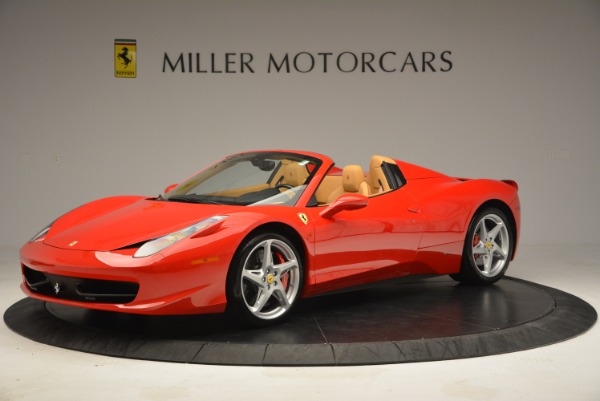 Used 2013 Ferrari 458 Spider for sale Sold at Bentley Greenwich in Greenwich CT 06830 2