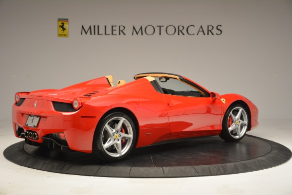 Used 2013 Ferrari 458 Spider for sale Sold at Bentley Greenwich in Greenwich CT 06830 8