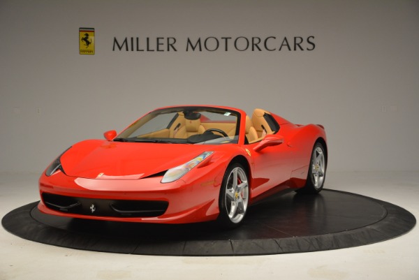 Used 2013 Ferrari 458 Spider for sale Sold at Bentley Greenwich in Greenwich CT 06830 1