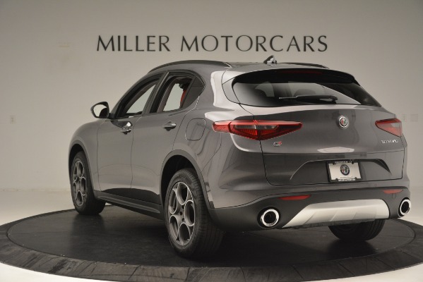 New 2019 Alfa Romeo Stelvio Sport Q4 for sale Sold at Bentley Greenwich in Greenwich CT 06830 5