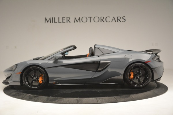 New 2020 McLaren 600LT Spider Convertible for sale Sold at Bentley Greenwich in Greenwich CT 06830 3