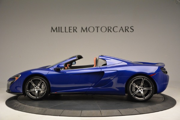 Used 2015 McLaren 650S Spider Convertible for sale Sold at Bentley Greenwich in Greenwich CT 06830 3