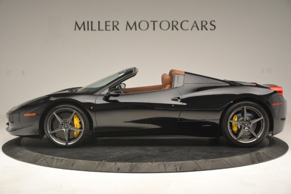 Used 2013 Ferrari 458 Spider for sale Sold at Bentley Greenwich in Greenwich CT 06830 3