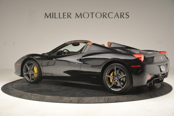 Used 2013 Ferrari 458 Spider for sale Sold at Bentley Greenwich in Greenwich CT 06830 4
