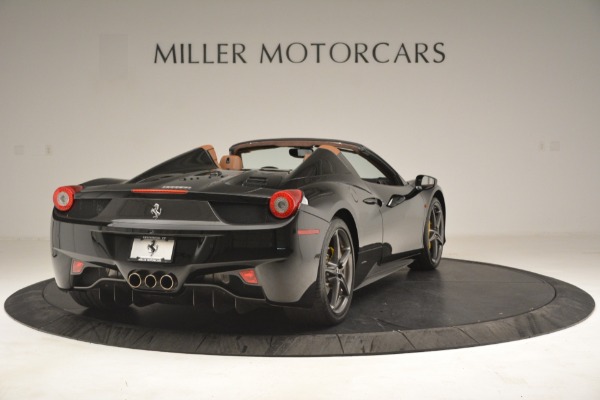 Used 2013 Ferrari 458 Spider for sale Sold at Bentley Greenwich in Greenwich CT 06830 7