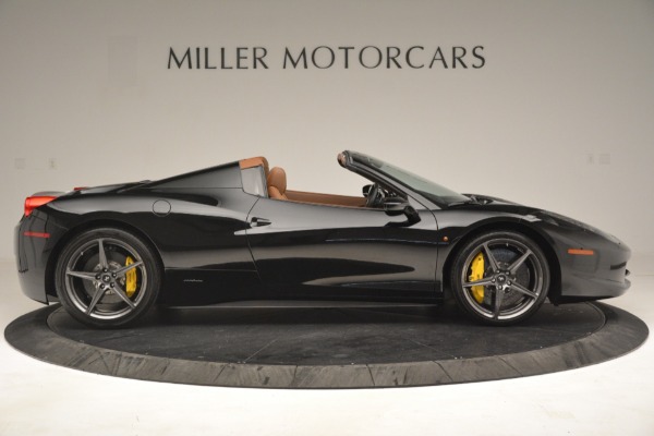 Used 2013 Ferrari 458 Spider for sale Sold at Bentley Greenwich in Greenwich CT 06830 9