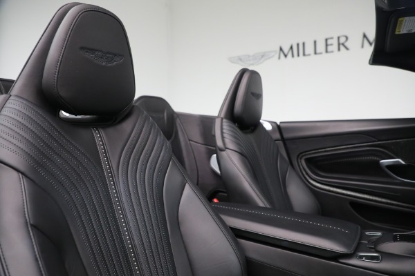 Used 2019 Aston Martin DB11 V8 Convertible for sale $182,500 at Bentley Greenwich in Greenwich CT 06830 23