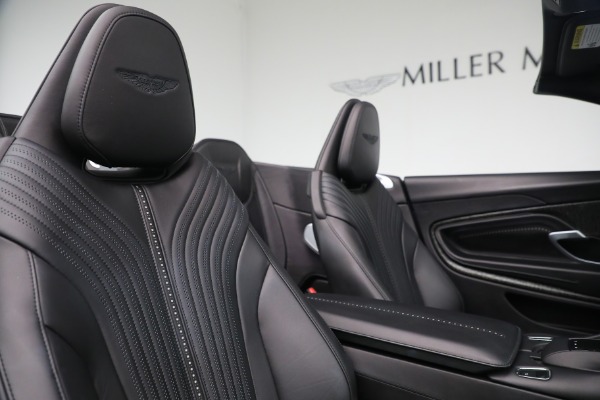 Used 2019 Aston Martin DB11 V8 Convertible for sale Sold at Bentley Greenwich in Greenwich CT 06830 23