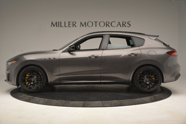 New 2019 Maserati Levante SQ4 GranSport Nerissimo for sale Sold at Bentley Greenwich in Greenwich CT 06830 3