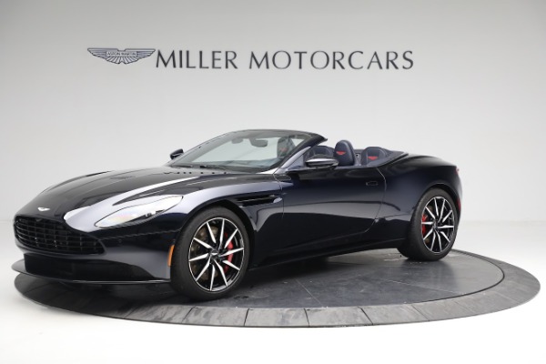 Used 2019 Aston Martin DB11 V8 Convertible for sale Sold at Bentley Greenwich in Greenwich CT 06830 1