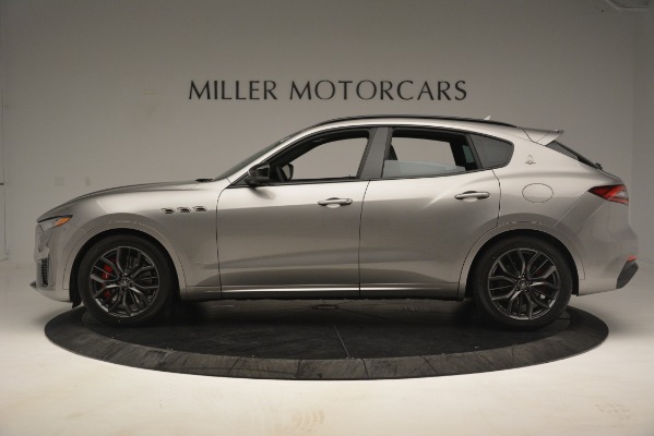 New 2019 Maserati Levante SQ4 GranSport Nerissimo for sale Sold at Bentley Greenwich in Greenwich CT 06830 3