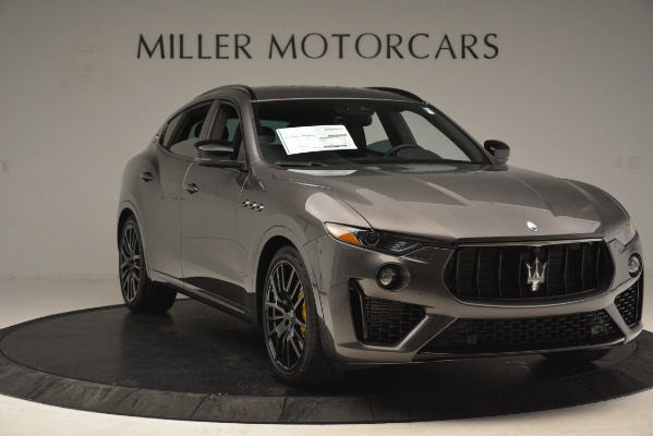 New 2019 Maserati Levante SQ4 GranSport Nerissimo for sale Sold at Bentley Greenwich in Greenwich CT 06830 11