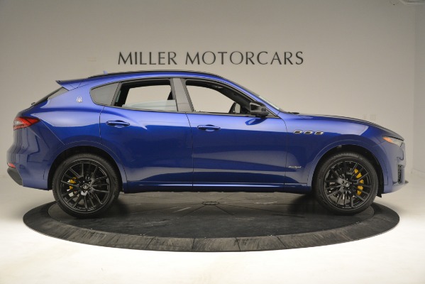 New 2019 Maserati Levante SQ4 GranSport Nerissimo for sale Sold at Bentley Greenwich in Greenwich CT 06830 9