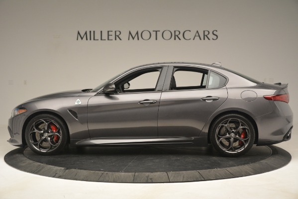 New 2019 Alfa Romeo Giulia Quadrifoglio for sale Sold at Bentley Greenwich in Greenwich CT 06830 3