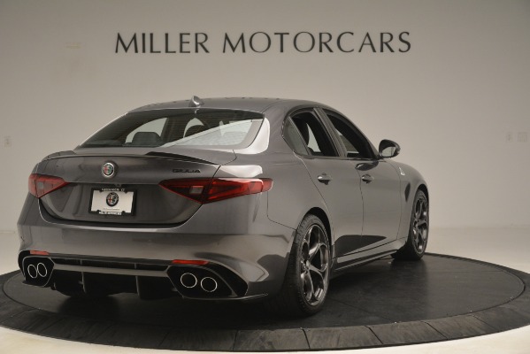 New 2019 Alfa Romeo Giulia Quadrifoglio for sale Sold at Bentley Greenwich in Greenwich CT 06830 7