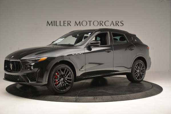 New 2019 Maserati Levante SQ4 GranSport Nerissimo for sale Sold at Bentley Greenwich in Greenwich CT 06830 2