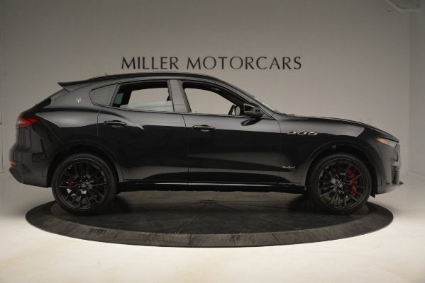 New 2019 Maserati Levante SQ4 GranSport Nerissimo for sale Sold at Bentley Greenwich in Greenwich CT 06830 9