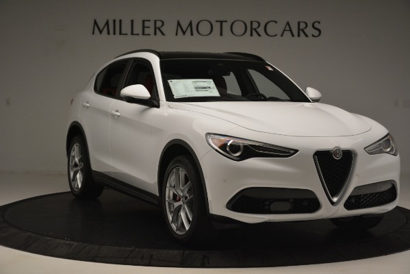 New 2019 Alfa Romeo Stelvio Ti Sport Q4 for sale Sold at Bentley Greenwich in Greenwich CT 06830 11