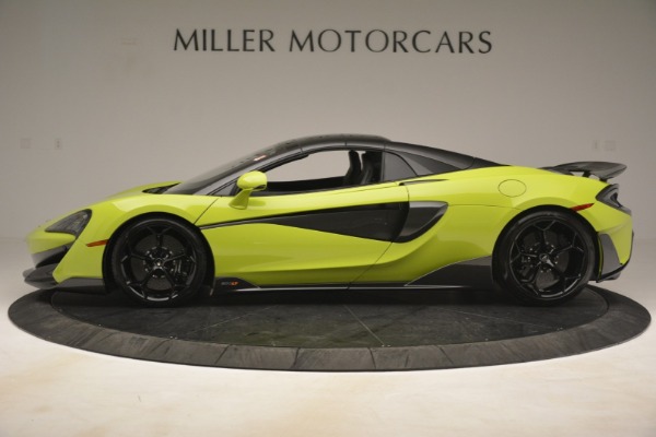 New 2020 McLaren 600LT Spider for sale Sold at Bentley Greenwich in Greenwich CT 06830 3