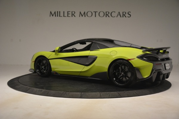 New 2020 McLaren 600LT Spider for sale Sold at Bentley Greenwich in Greenwich CT 06830 4