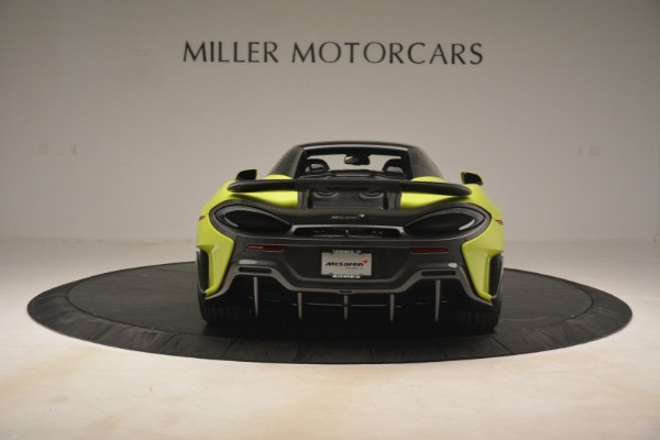 New 2020 McLaren 600LT Spider for sale Sold at Bentley Greenwich in Greenwich CT 06830 5