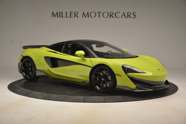 New 2020 McLaren 600LT Spider for sale Sold at Bentley Greenwich in Greenwich CT 06830 8