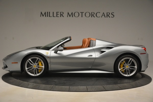 Used 2019 Ferrari 488 Spider for sale Sold at Bentley Greenwich in Greenwich CT 06830 3