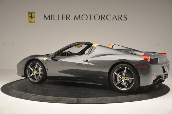 Used 2013 Ferrari 458 Spider for sale Sold at Bentley Greenwich in Greenwich CT 06830 4