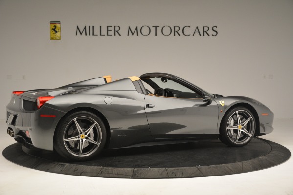 Used 2013 Ferrari 458 Spider for sale Sold at Bentley Greenwich in Greenwich CT 06830 9