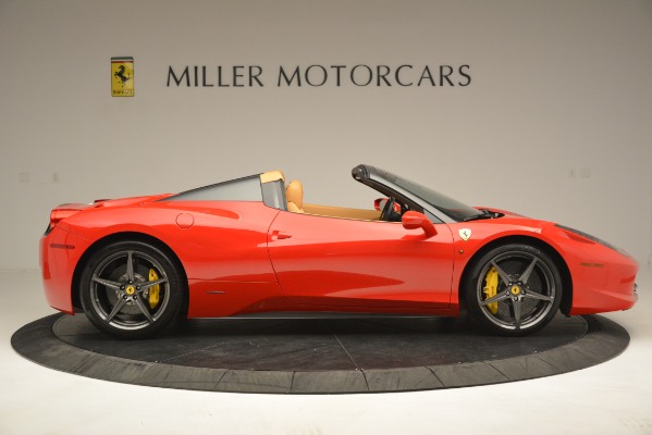 Used 2015 Ferrari 458 Spider for sale Sold at Bentley Greenwich in Greenwich CT 06830 10