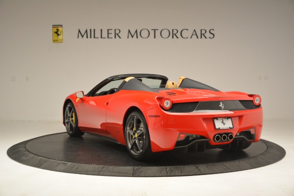 Used 2015 Ferrari 458 Spider for sale Sold at Bentley Greenwich in Greenwich CT 06830 5