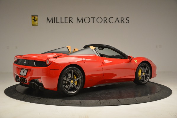 Used 2015 Ferrari 458 Spider for sale Sold at Bentley Greenwich in Greenwich CT 06830 9