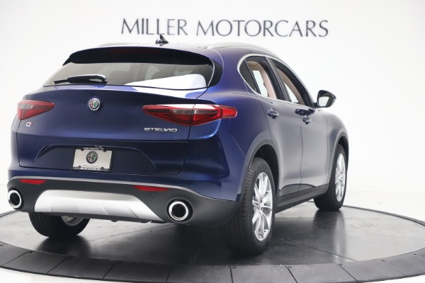 New 2019 Alfa Romeo Stelvio Ti Lusso Q4 for sale Sold at Bentley Greenwich in Greenwich CT 06830 7