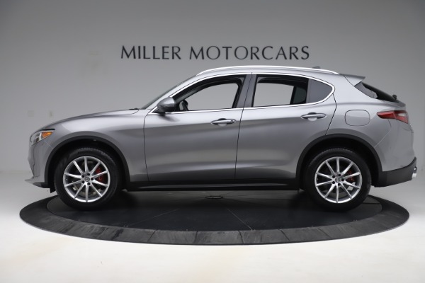 New 2019 Alfa Romeo Stelvio Ti Lusso Q4 for sale Sold at Bentley Greenwich in Greenwich CT 06830 3