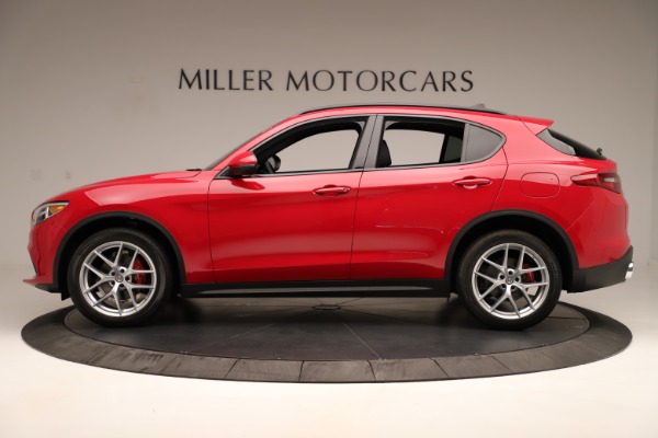 New 2019 Alfa Romeo Stelvio Ti Sport Q4 for sale Sold at Bentley Greenwich in Greenwich CT 06830 3