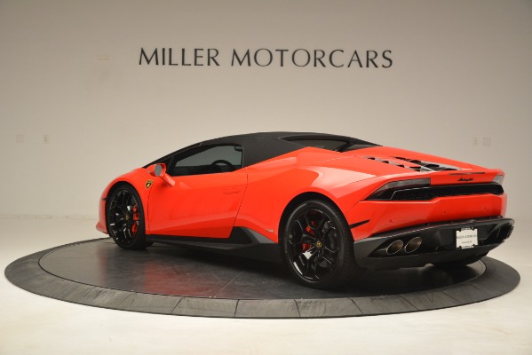 Used 2017 Lamborghini Huracan LP 610-4 Spyder for sale Sold at Bentley Greenwich in Greenwich CT 06830 12