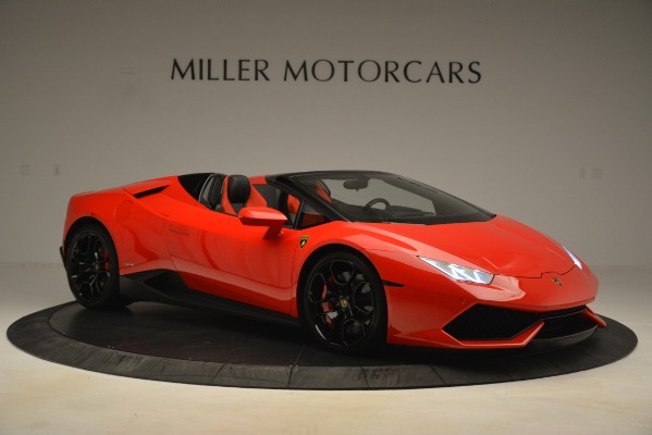 Used 2017 Lamborghini Huracan LP 610-4 Spyder for sale Sold at Bentley Greenwich in Greenwich CT 06830 7