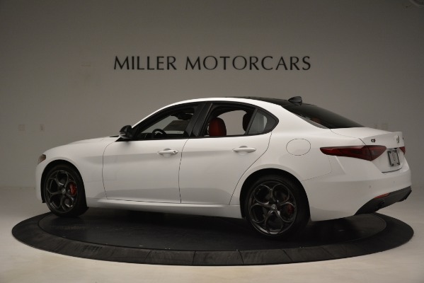 New 2019 Alfa Romeo Giulia Q4 for sale Sold at Bentley Greenwich in Greenwich CT 06830 4