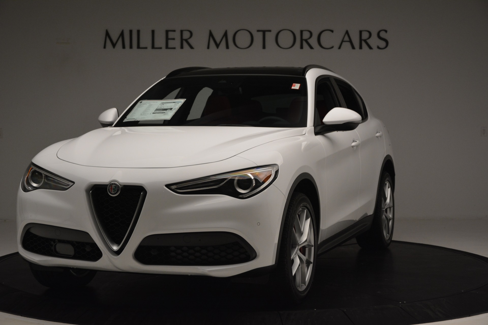 New 2019 Alfa Romeo Stelvio Ti Sport Q4 for sale Sold at Bentley Greenwich in Greenwich CT 06830 1