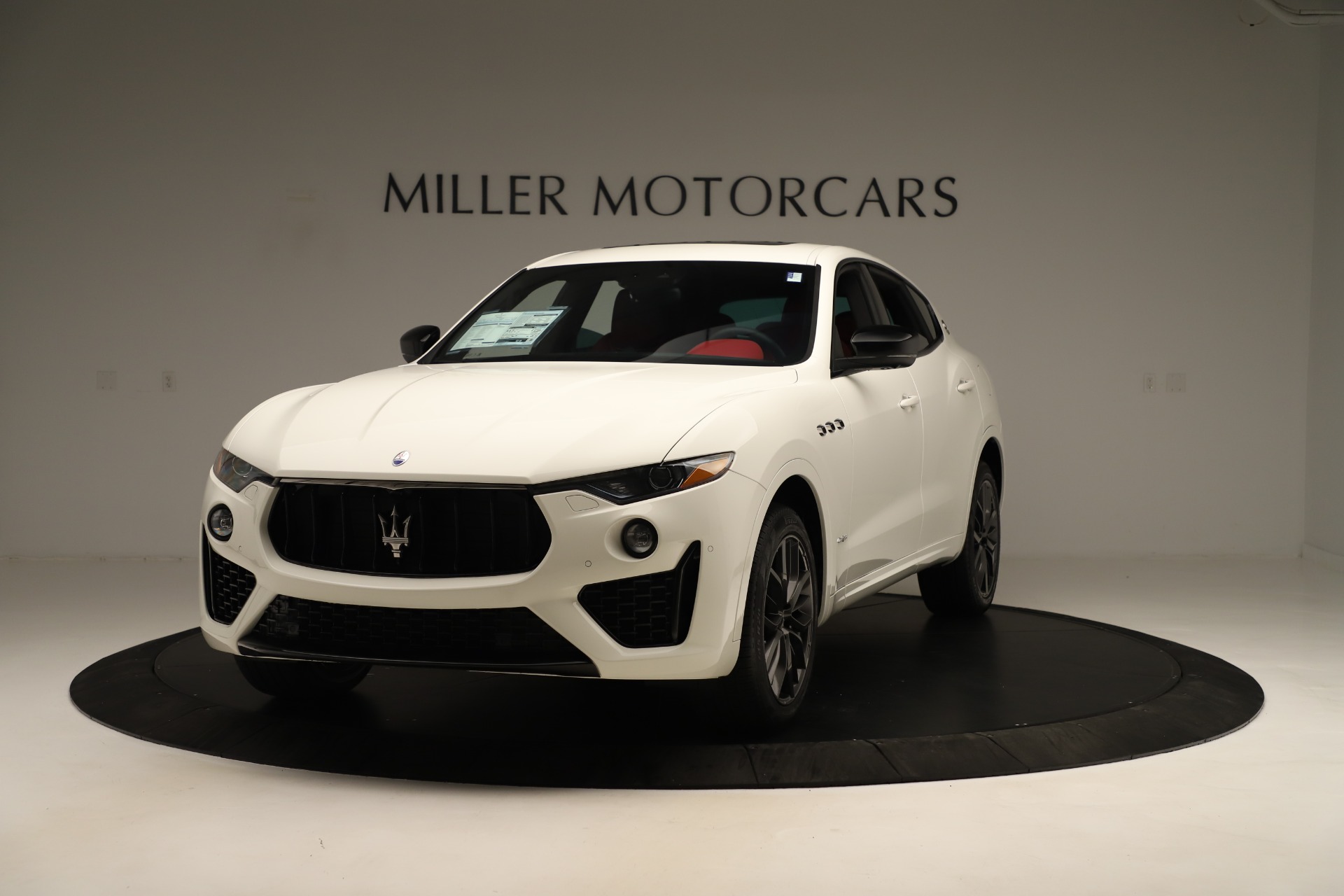 New 2019 Maserati Levante Q4 GranSport Nerissimo for sale Sold at Bentley Greenwich in Greenwich CT 06830 1