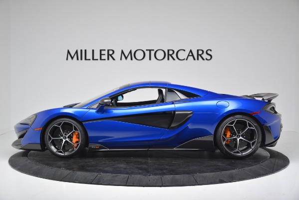 New 2020 McLaren 600LT SPIDER Convertible for sale Sold at Bentley Greenwich in Greenwich CT 06830 13