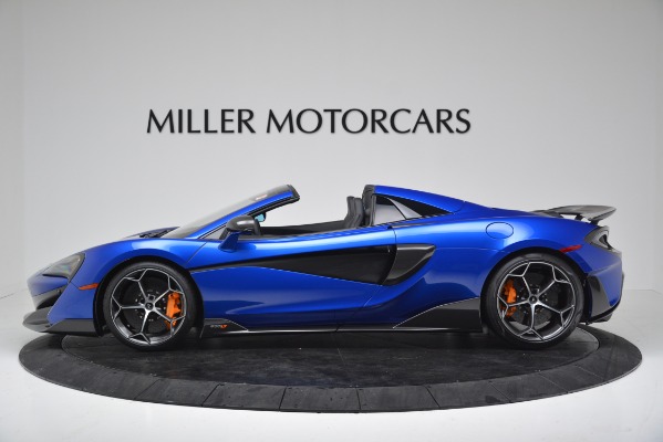 New 2020 McLaren 600LT SPIDER Convertible for sale Sold at Bentley Greenwich in Greenwich CT 06830 3