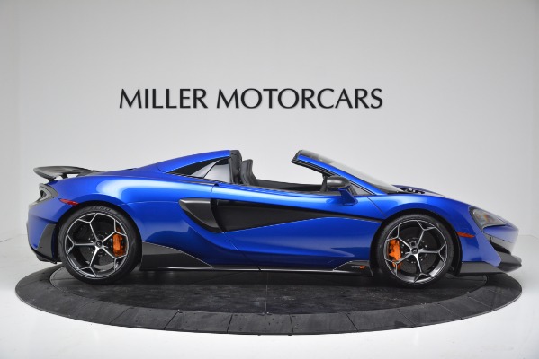 New 2020 McLaren 600LT SPIDER Convertible for sale Sold at Bentley Greenwich in Greenwich CT 06830 9