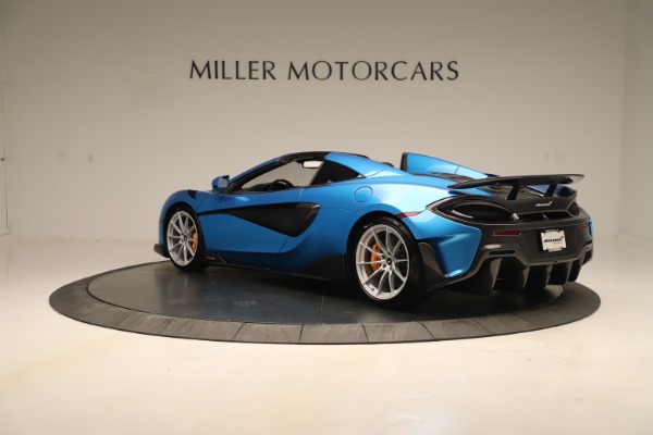 New 2020 McLaren 600LT SPIDER Convertible for sale Sold at Bentley Greenwich in Greenwich CT 06830 3